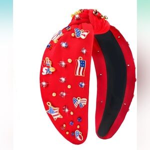 USA charm headband
